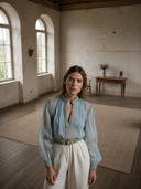 The Azurée Blouse